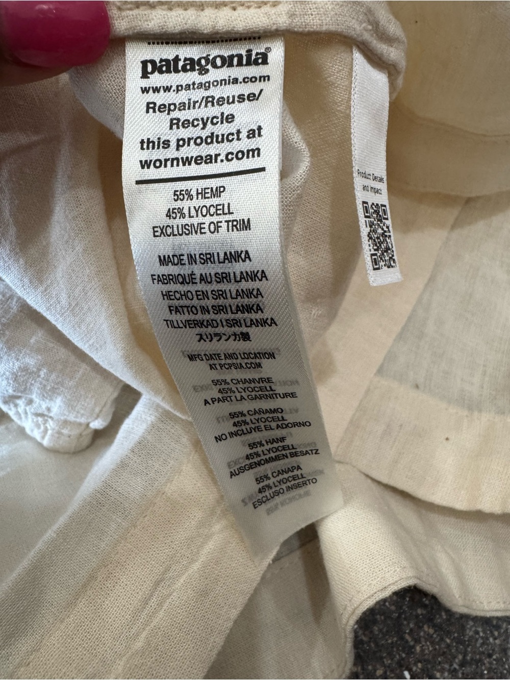 Patagonia Women's Light Beige
Garden Island Tank Top - Picture 7 of 13